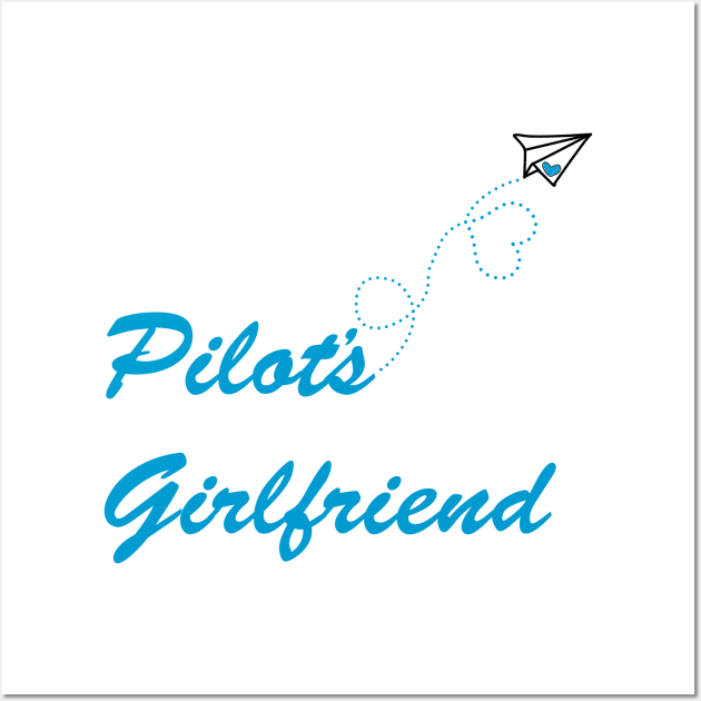 Pilot's Girlfriend Wall Art by AddictingDesigns